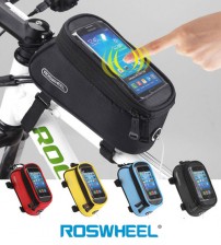 Roswheel Waterproof Bike Bicycle Pouch Bag with Audio Extension Line